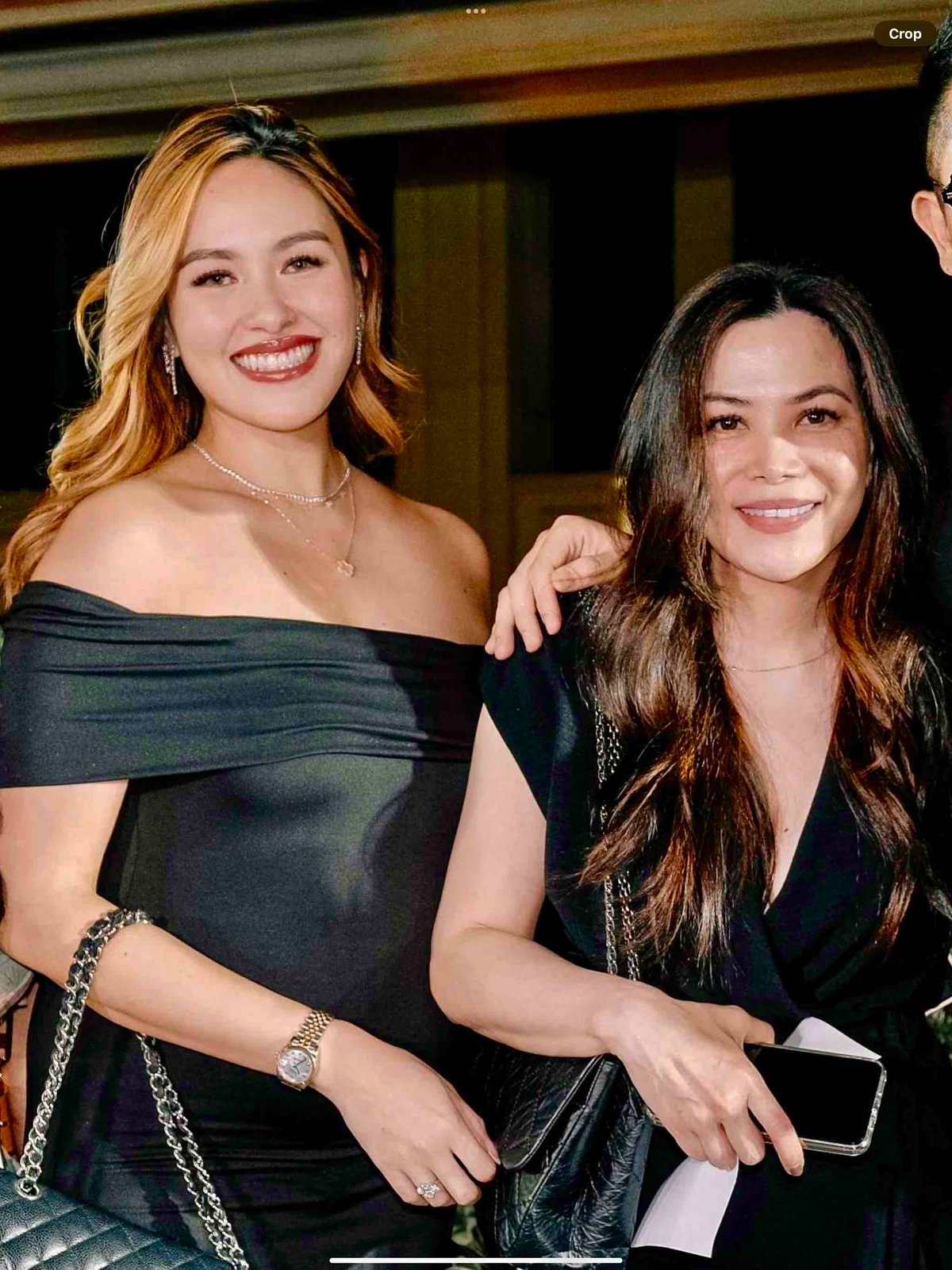 Joanna Robles and Ivy Robles.
